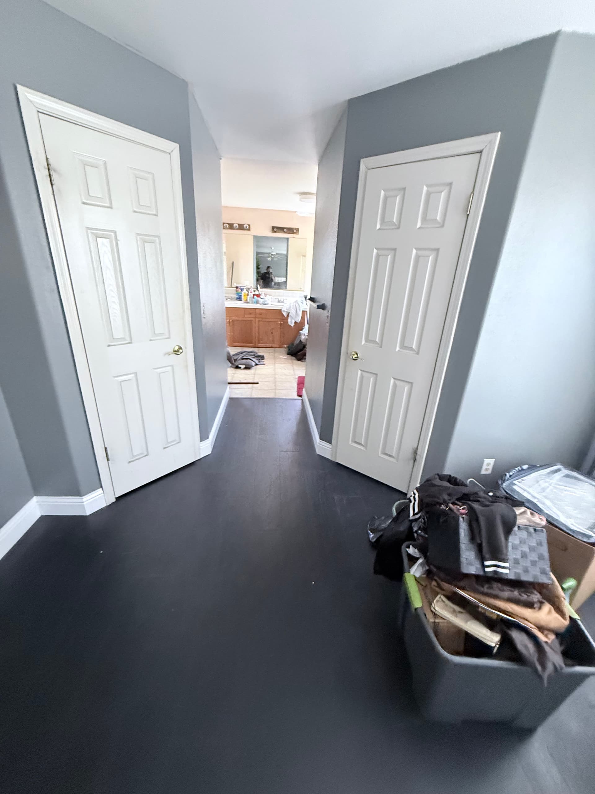 Gallery photos for Bedroom Remodel With New Flooring Fresh Paint and Baseboards: Image #2